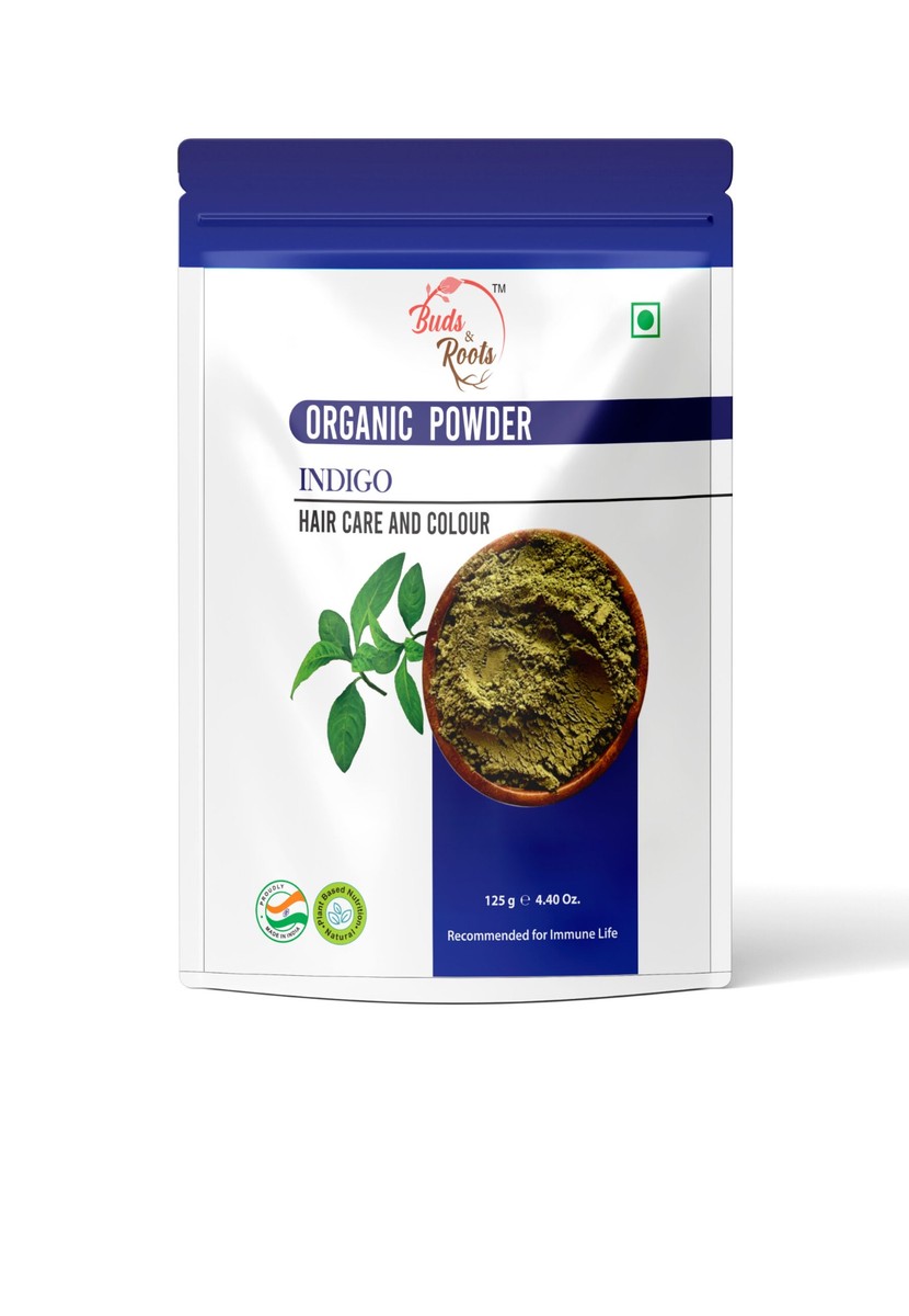 Indigo Organic Powder Buds & Roots 125g