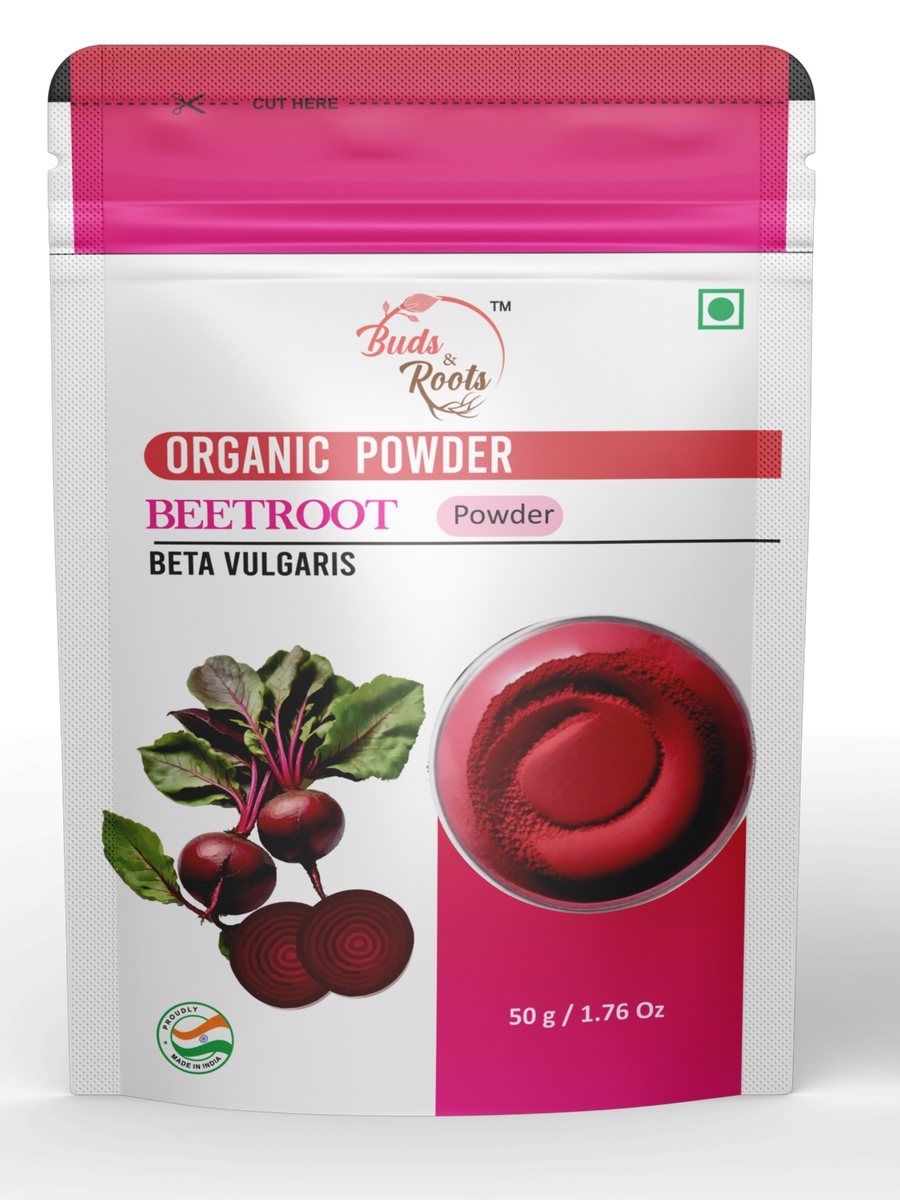 Beetroot Organic Powder Buds & Roots 50g