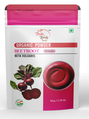 Beetroot Organic Powder Buds & Roots 50g