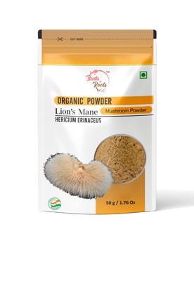 Lion's Mane Organic Powder Buds & Roots 50g