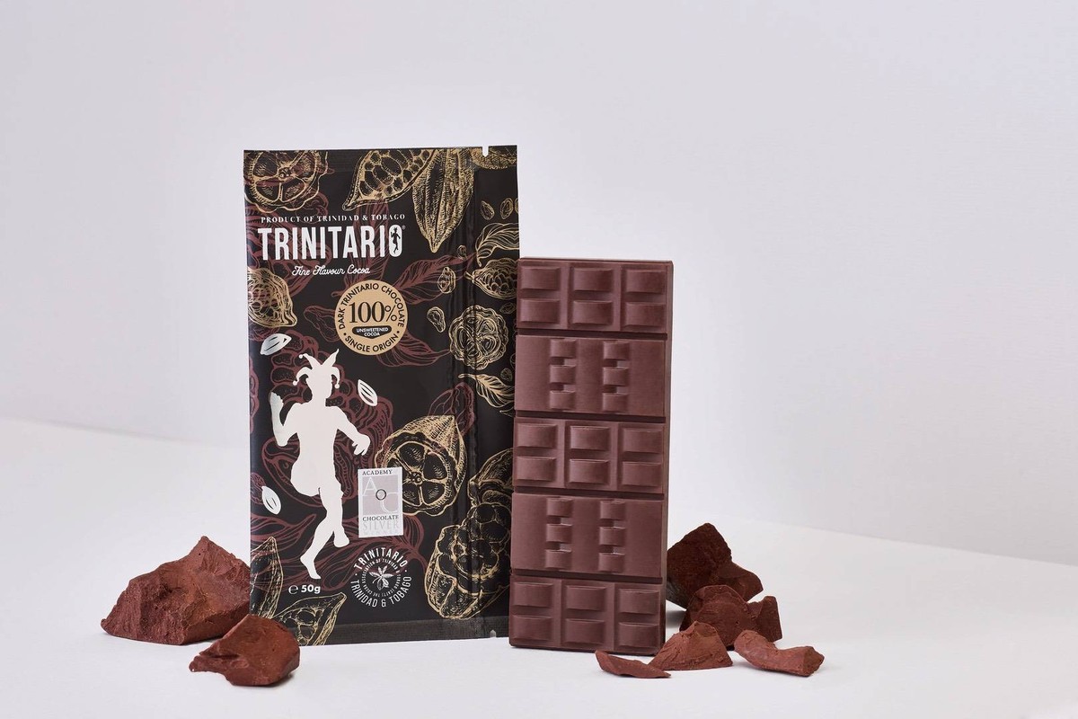 Trinitario 100% Dark Chocolate Bar 50g