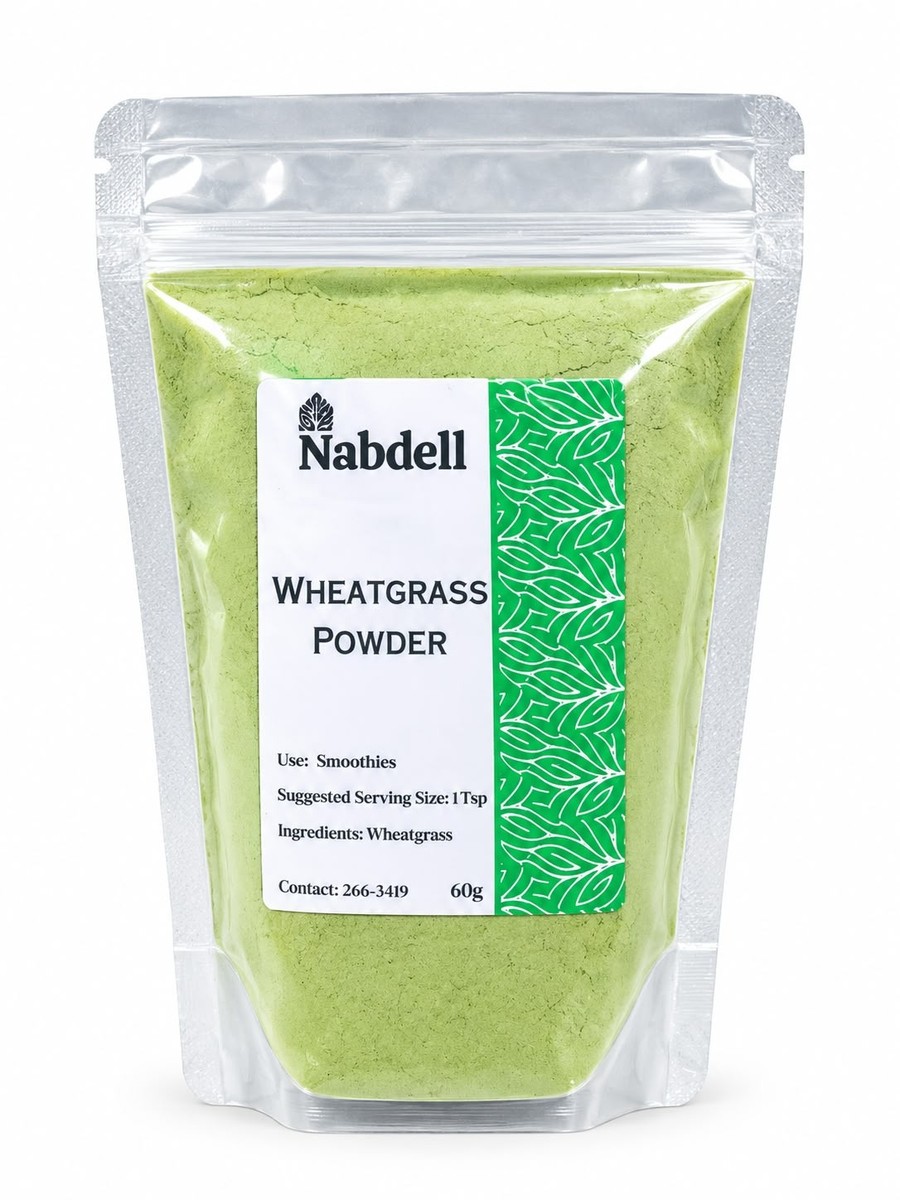 Wheatgrass Powder 60g Nabdell