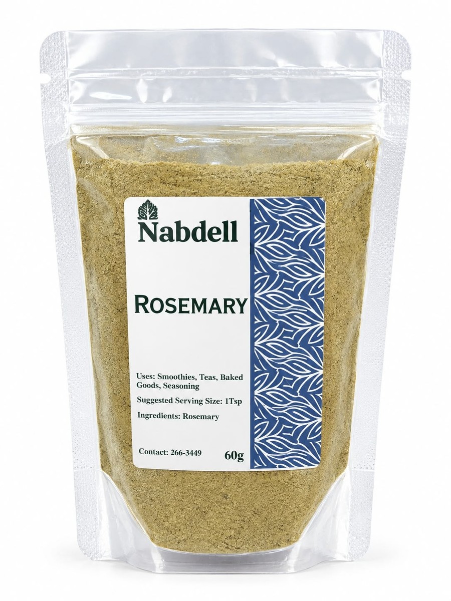 Rosemary Powder 60g Nabdell