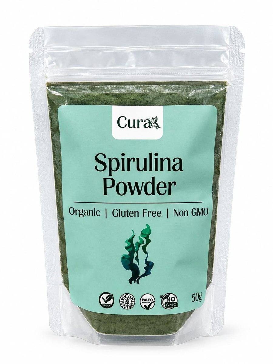 Spirulina Powder 50g Nabdell