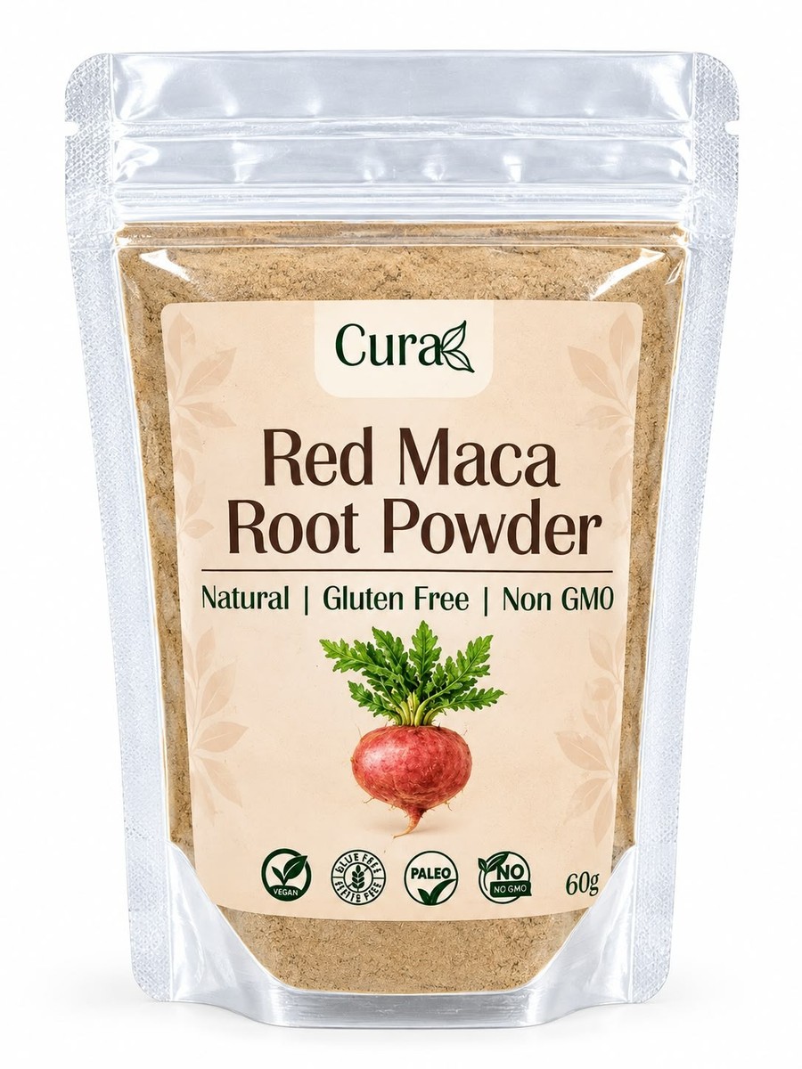 Red Maca Powder 50g Nabdell