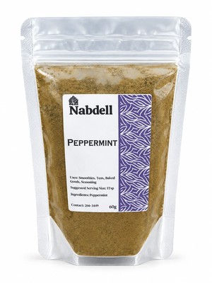 Peppermint Powder 60g Nabdell