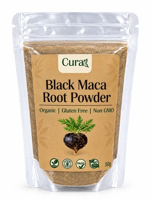 Black Maca Root Powder 50g Nabdell