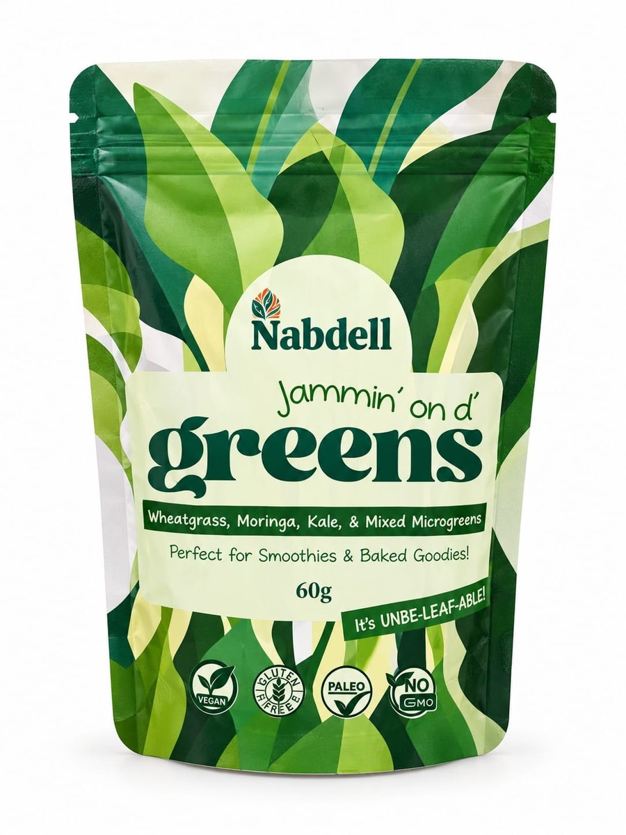 Jammin' on d' Greens Mix Powder 60g Nabdell