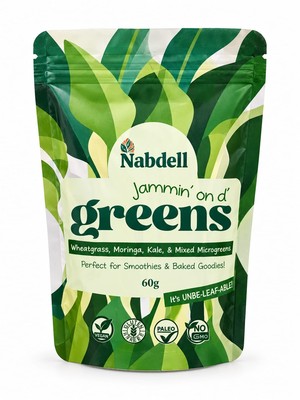 Jammin' on d' Greens Mix Powder 60g Nabdell