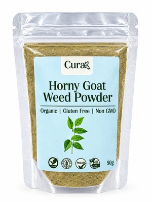 Horny Goat Weed Powder 50g Nabdell