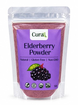 Elderberry Powder 50g Nabdell