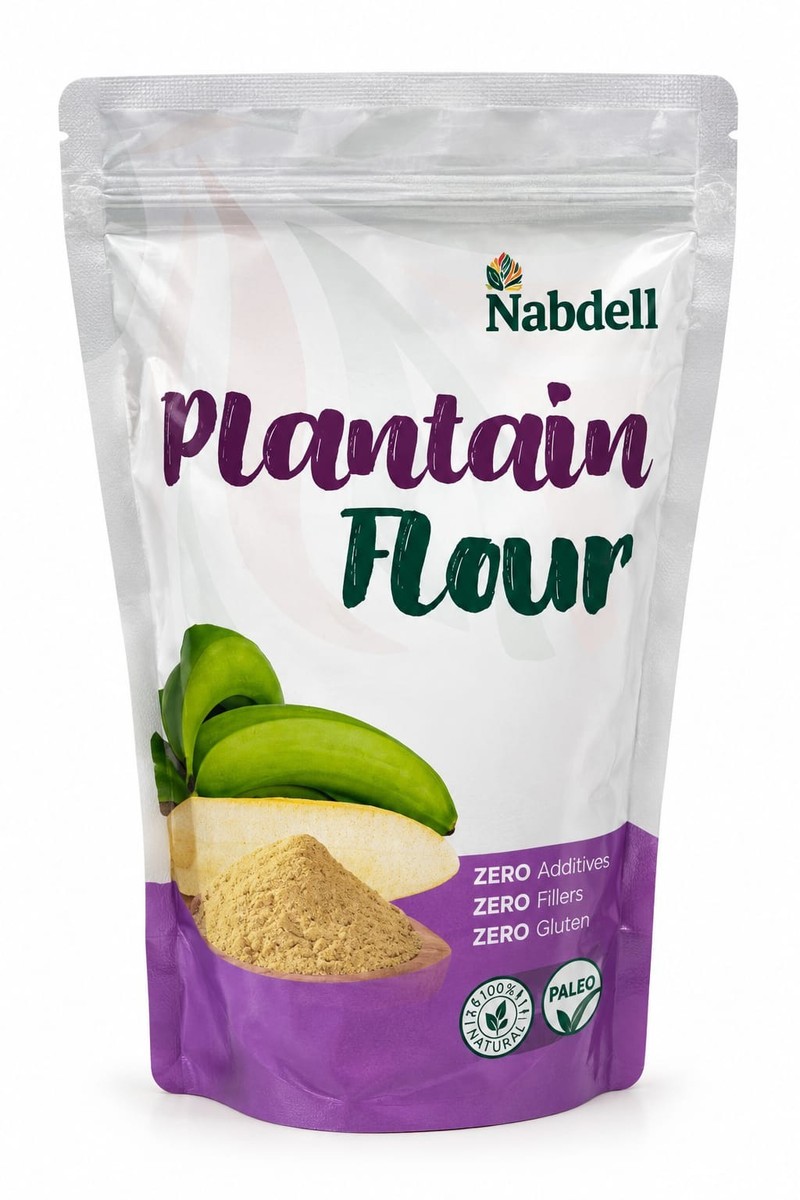 Plantain Flour 16oz Nabdell