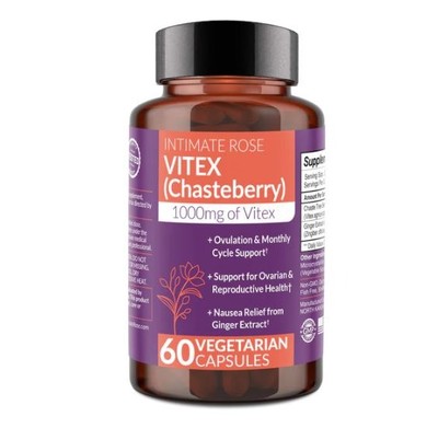 Intimate Rose Vitex Chasteberry Supplement: Natural Hormone Balance & PMS Support