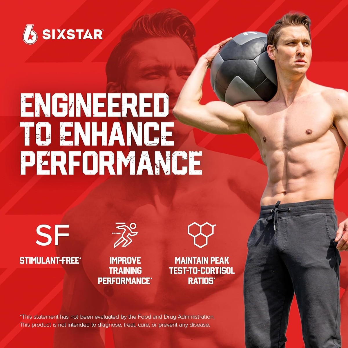 Six Star Nutrition Testosterone Booster for Men