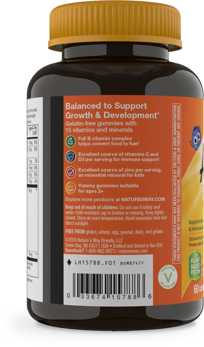 Alive Kids Multivitamin Gummies 60ct