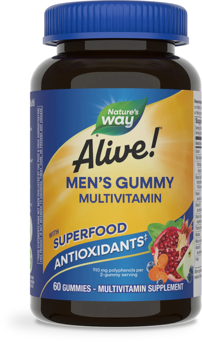 Alive Men’s Gummy Multivitamin 60ct