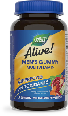 Alive Men’s Gummy Multivitamin 60ct