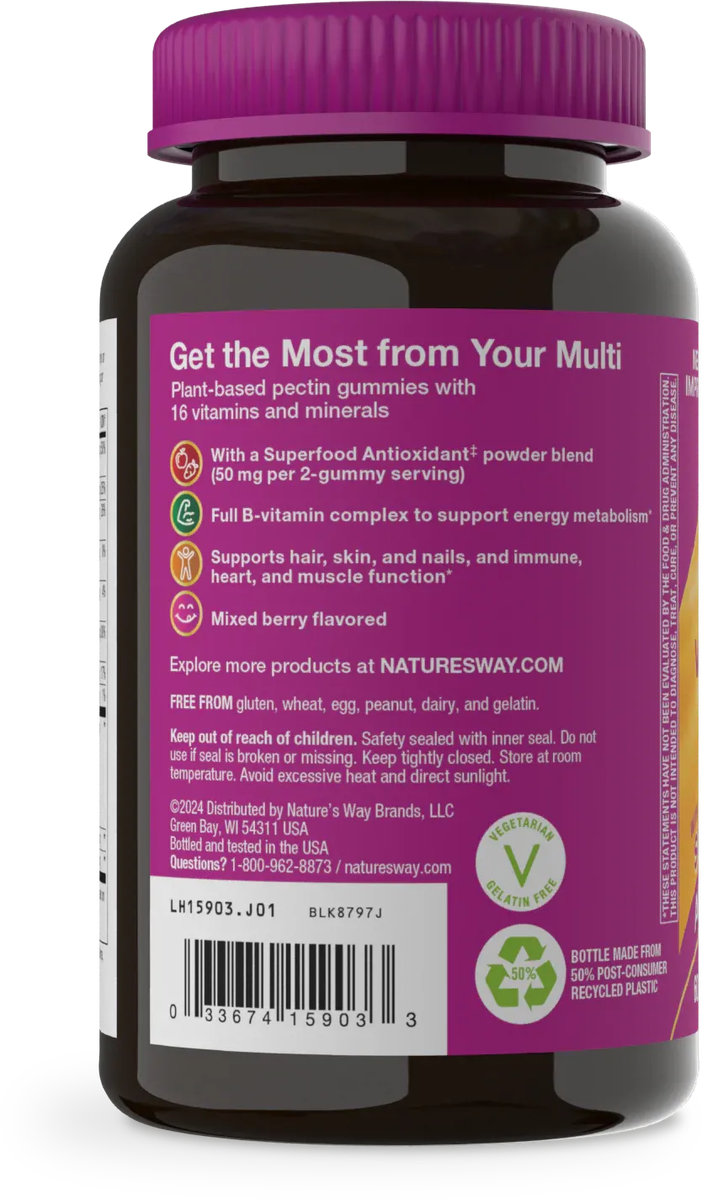 Alive Women’s Gummy Multivitamin 60ct