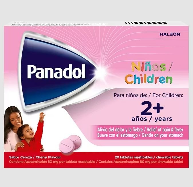 Panadol Children Chewable Tablets 20s
