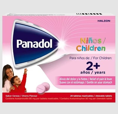 Panadol Children Chewable Tablets 20s