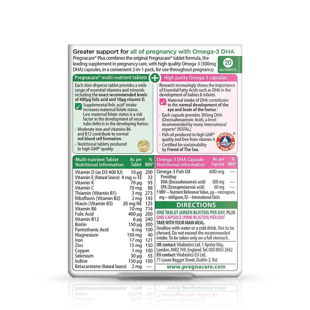 Pregnacare Plus