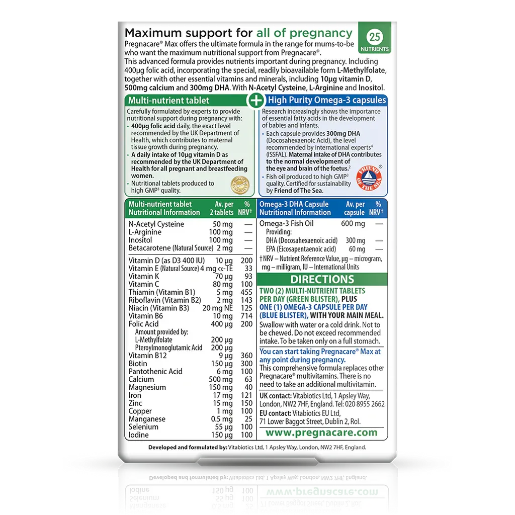 Pregnacare Max