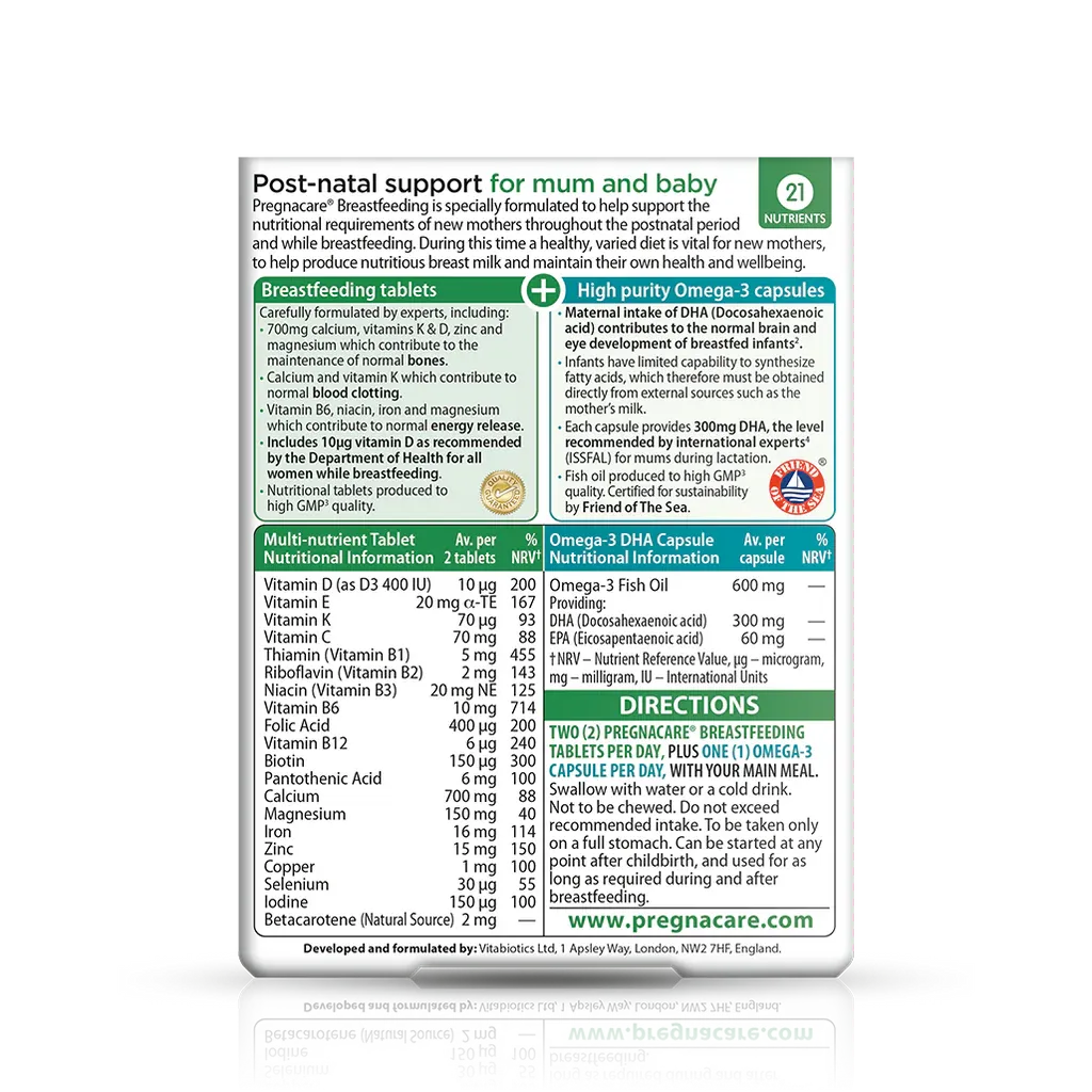 Pregnacare Breastfeeding