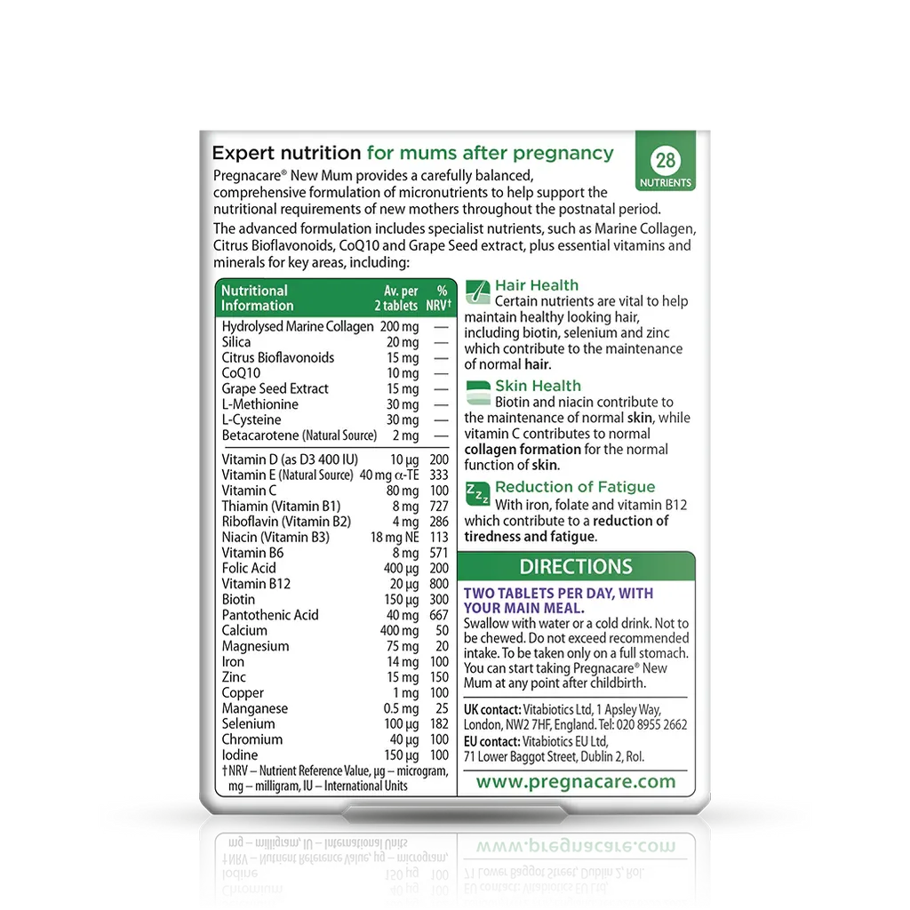 Pregnacare New Mum