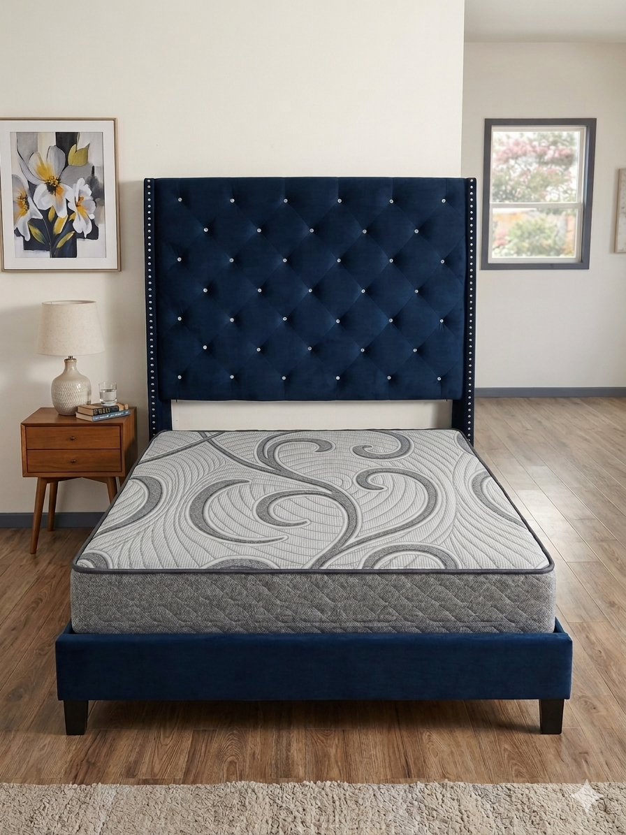 Queen Bedframe -  Blue Lazuli Bedframe