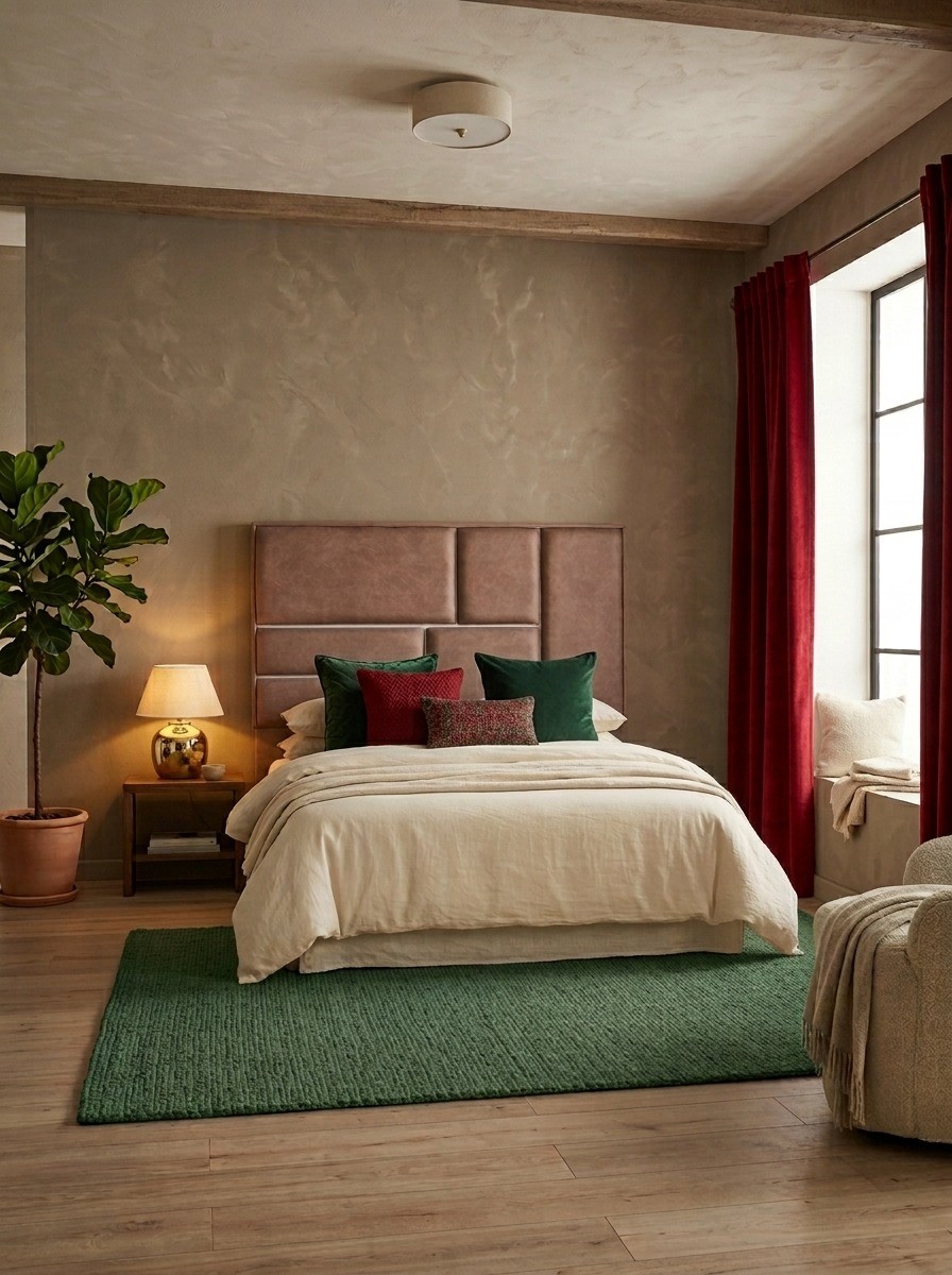 The Mocha Luxe Full Bedhead (brown)