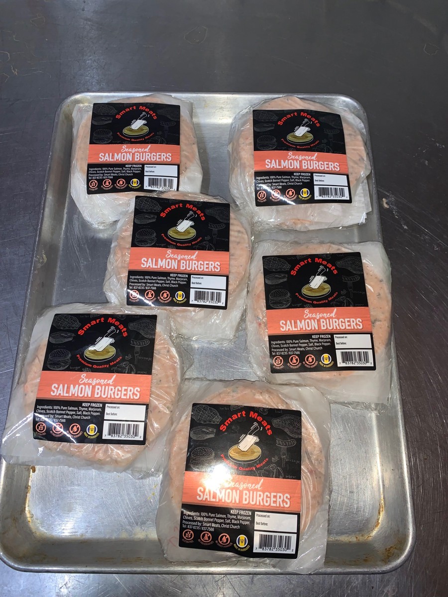 Salmon Burgers  5oz ( price per burger )
