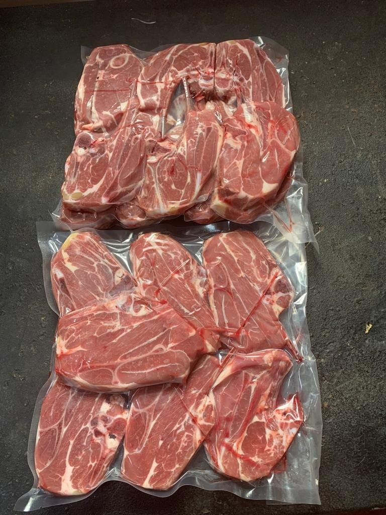 GA Lamb Shoulder Chops ( price per lbs )