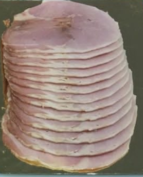 Pre cooked  ham bone less ( per lbs )