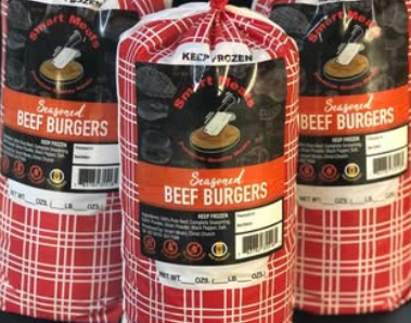 Beef burgers 6 oz