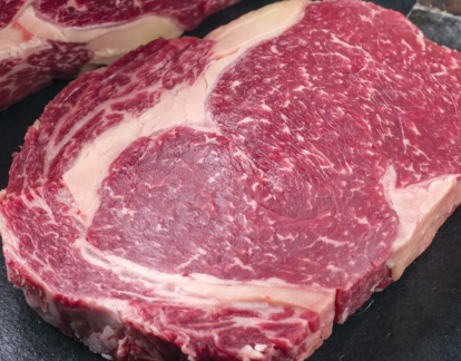 Beef rib eye ( per lbs )
