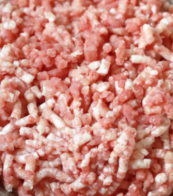 Ground pork ( per lbs )