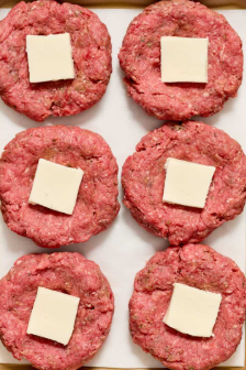 Cheese fill burger (4 oz)