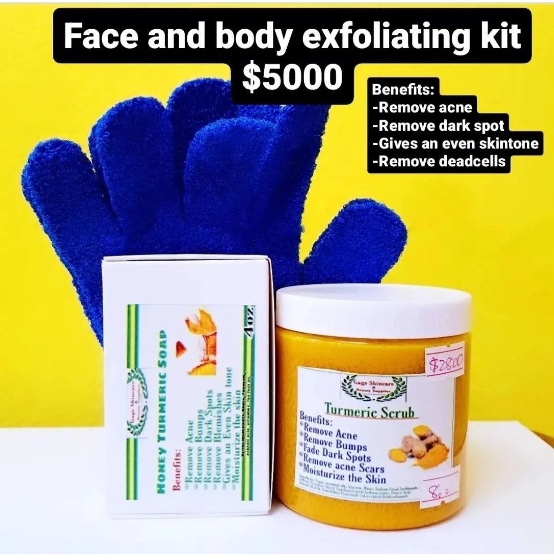 Face and Body Exfoliating Kit