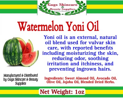 Yoni oil