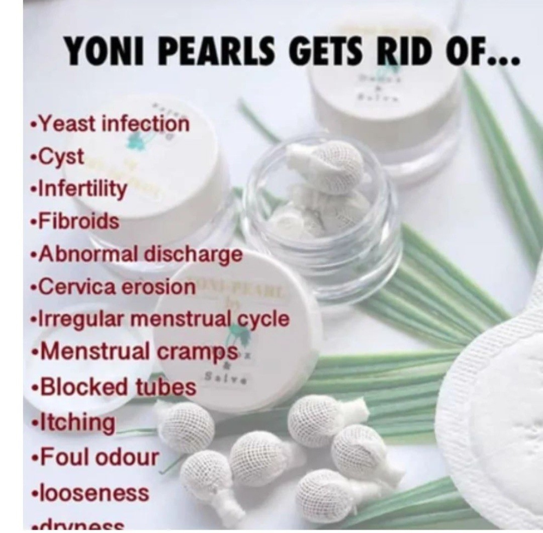 Yoni Detox pearls (3pcs & 1 applicator)