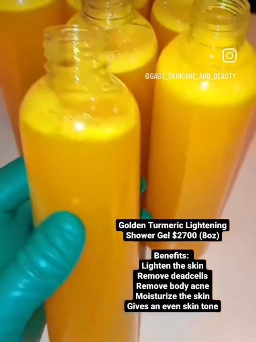 Golden Turmeric brightening Shower Gel