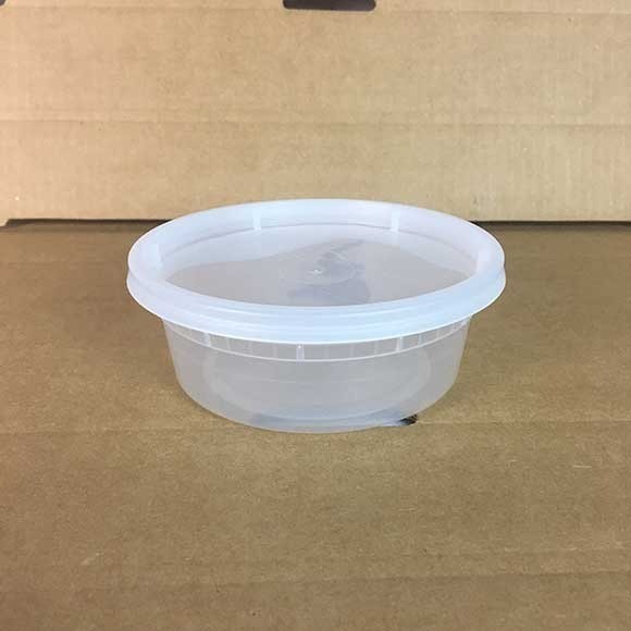 8oz Deli-container with lid