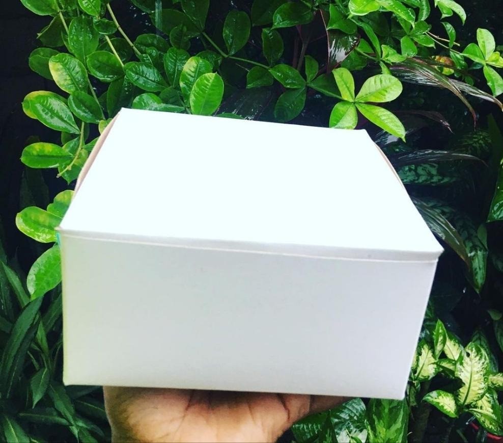 6x6x3 Cake or Packaging Box