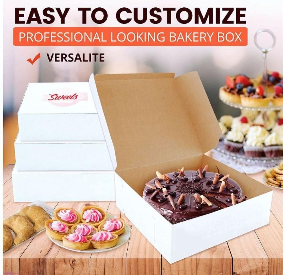 8x8x3 Cake or Packaging box