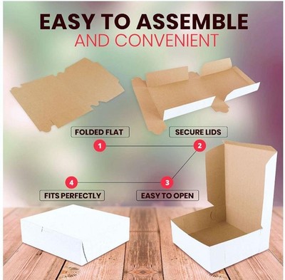 10x10x4 Cake or Packaging Box