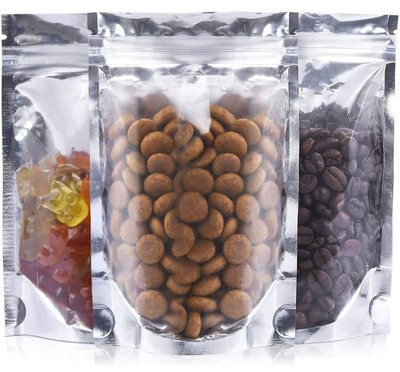 4x6 one sided clear standup pouch