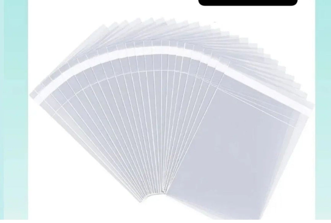 4x6 Self seal Clear bag