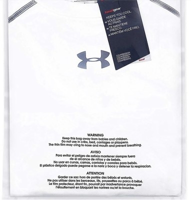 9x12 Self Seal Bags with Warning