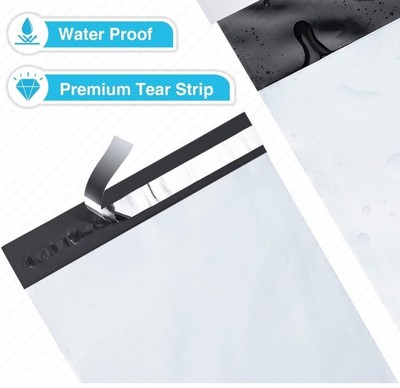 9x12 White Polymailer Bags