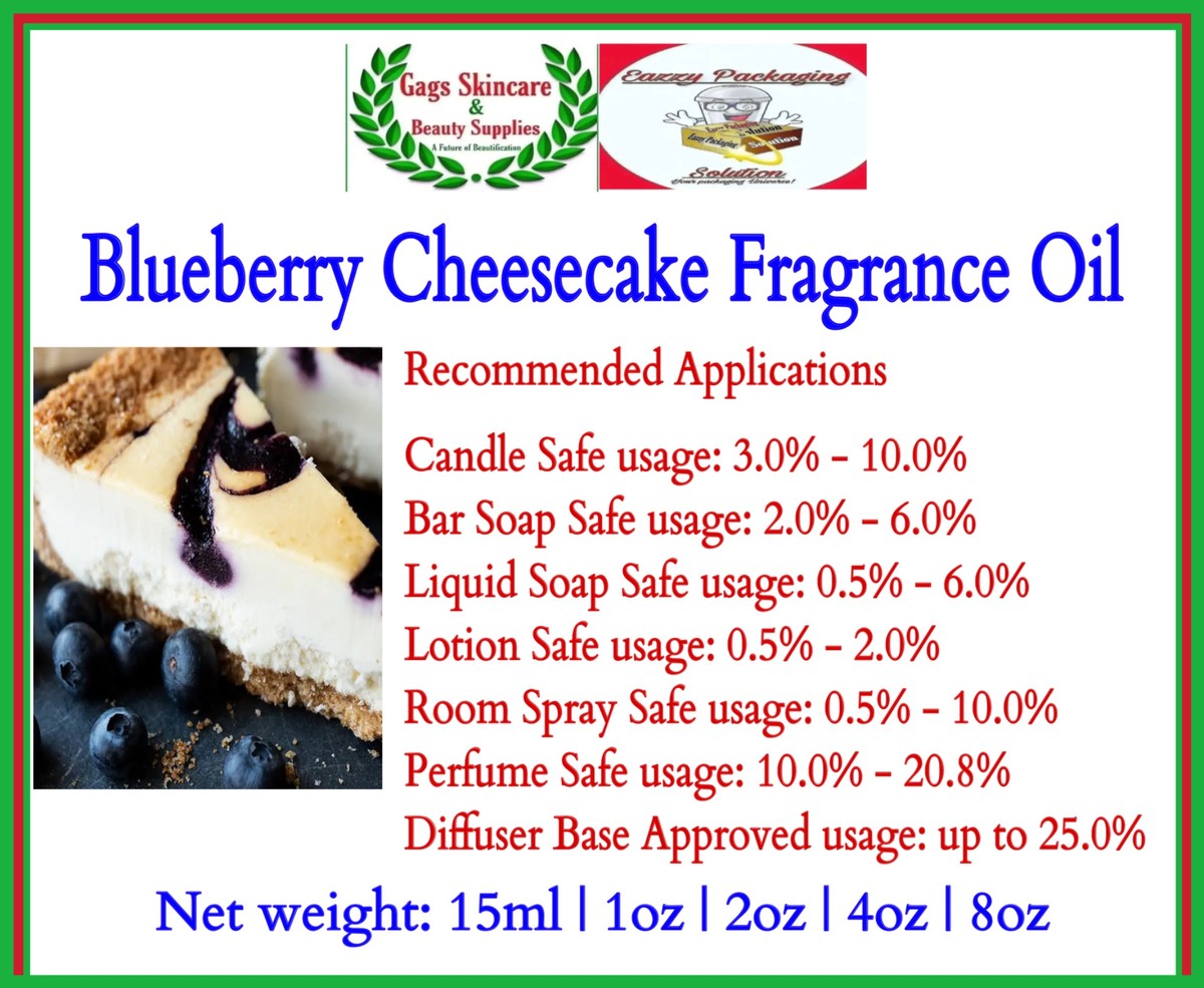 Blueberry Cheesecake Fragrance Oil
